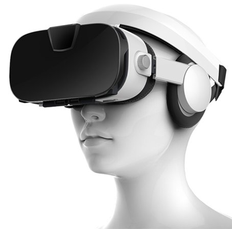 Okulary VR do wirtualnej rzeczywistości gogle 3D STRADO