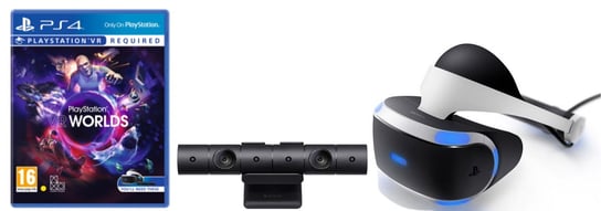 Okulary wirtualnej rzeczywistości Sony PlayStation VR + kameraV2 + gra VR World Sony