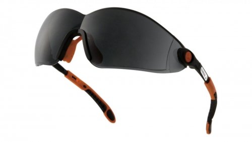 Okulary z poliwęglanu pomarańczowo-czarne UV400 VULC2NOFU DELTA PLUS