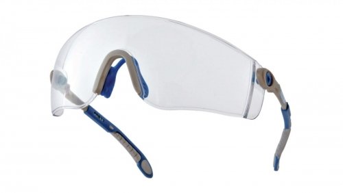 Okulary z poliwęglanu szaro-niebieskie UV400 LIPA2BLIN DELTA PLUS