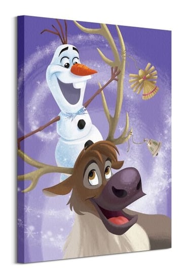 Olaf's Frozen Adventure Olaf i Sven - obraz na płótnie Disney