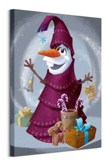 Olaf's Frozen Adventure Tree - obraz na płótnie Disney