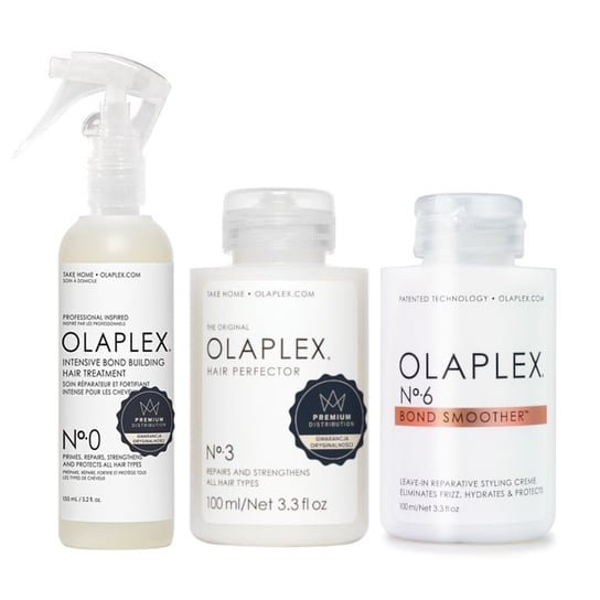 Olaplex, No.0 and No.3 and No.6, Zestaw do pielęgnacji włosów, 3 szt. Olaplex