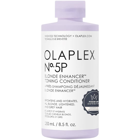 Olaplex No.5P Blonde Enhancer Toning, Tonująca odżywka do włosów blond, 250ml Olaplex