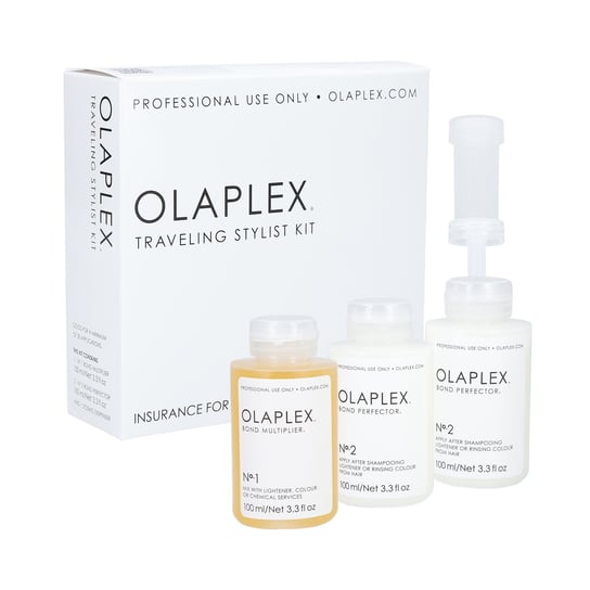 Olaplex, Traveling Stylist Kit, zestaw do regeneracji wlosów, 3 szt. Olaplex