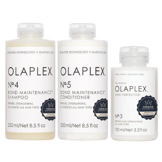 Olaplex zestaw: Olaplex No. 4 szampon 250ml + Olaplex No. 5 odżywka 250ml + Hair Perfector No. 3 100ml Olaplex