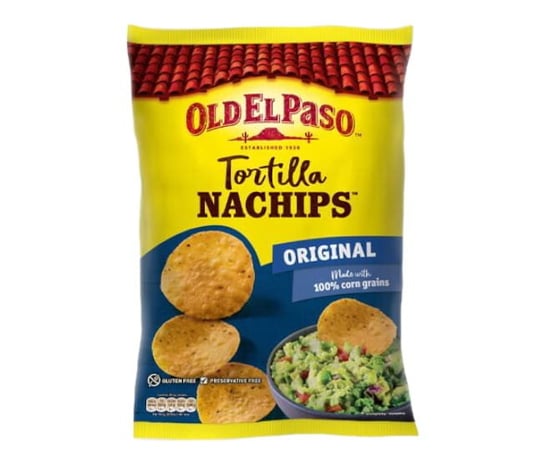 Old El Paso Tortilla Chips Nachips,Original 185G Inna marka