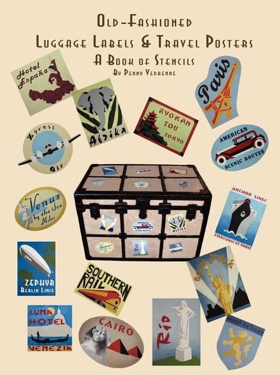 Old Fashioned Luggage Labels and Travel Posters Vedrenne Penny
