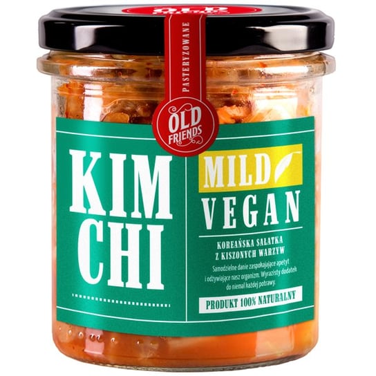 Old friends kimchi mild vegan świeże, pasteryzowane 280g Fabryka 111
