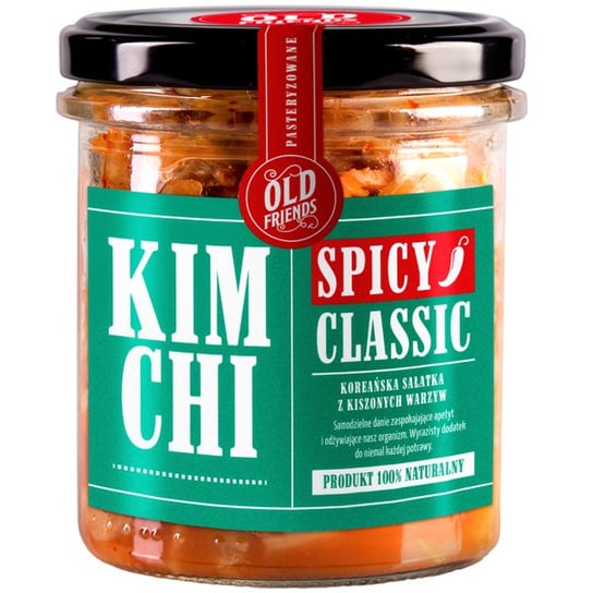 Old friends kimchi spicy classic świeże, pasteryzowane 280g Fabryka 111