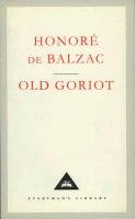 Old Goriot De Balzac Honore