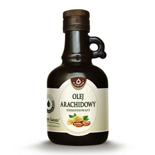 Olej arachidowy nierafinowany Oleje świata 250ml Oleofarm Oleofarm
