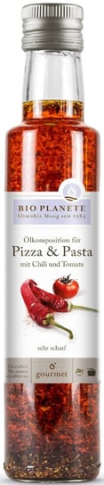 Olej Do Pizzy I Makaronu O Smaku Chili I Pomidora Bio 250 Ml - Bio Planete Bio Planete