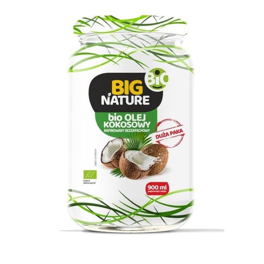 Olej Kokosowy Rafinowany Bio 900 ml - Big Nature MIX BRANDS