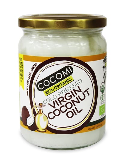 OLEJ KOKOSOWY VIRGIN BIO 500 ml - COCOMI COCOMI