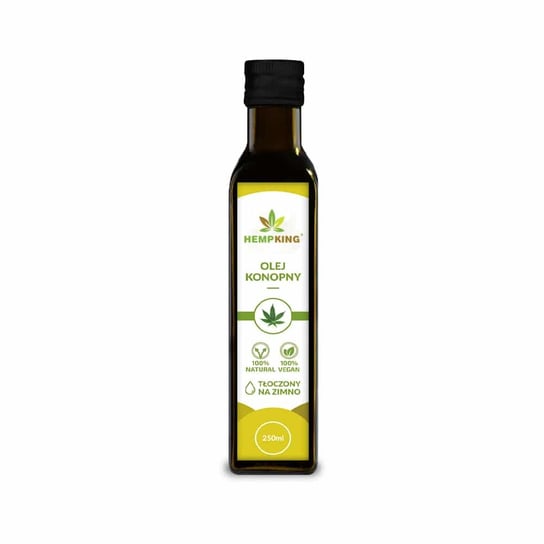 Olej Konopny RAW - 250ml Hempking