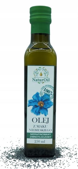 Olej makowy z maku niebieskiego 250ml NaturOil Naturini
