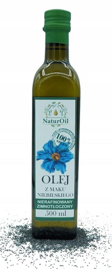 Olej makowy z maku niebieskiego 500ml NaturOil Naturini
