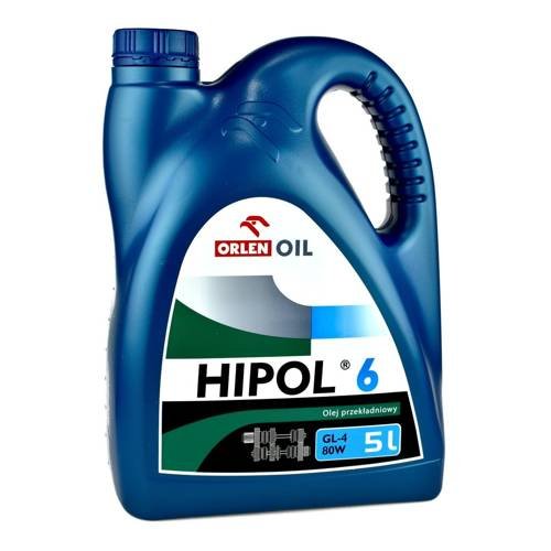 Olej przekładniowy Orlen Hipol 6 GL-4 80W 5L ORLEN