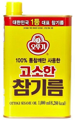 Olej sezamowy z prażonych ziaren 1L Ottogi Korea OTTOGI