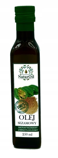 Olej sezamowy z sezamu białego 250ml NaturOil Naturini