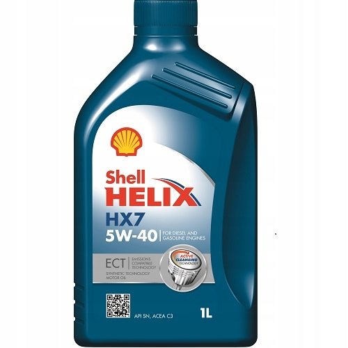 Olej Shell Helix Hx7 Ect 5W40 1L Norma Fiat Shell