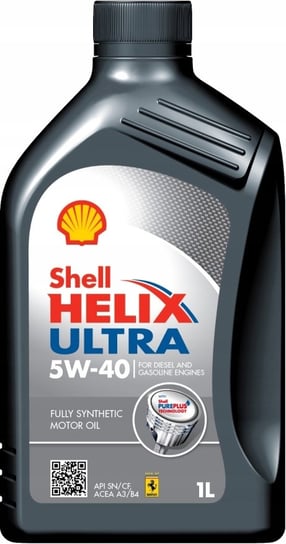 Olej Shell Helix Ultra 5W40 1L Diesel Benzyna Lpg Shell