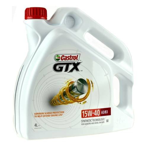 Olej silnikowy Castrol GTX 15W/40 4L CASTROL