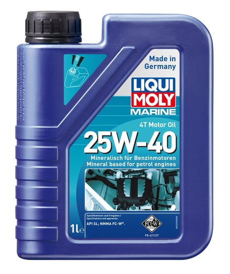 Olej silnikowy do łodzi MARINE 4T 25W-40 1L LIQUI MOLY