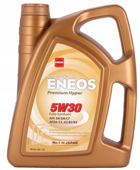 Olej silnikowy ENEOS PREMIUM HYPER, 5W30, 4L Eneos