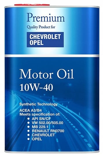 Olej silnikowy FANFARO OPEL CHEVROLET, 10W40, 1L Fanfaro