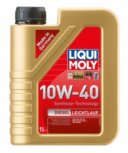Olej silnikowy LIQUI MOLY MOLY DIESELLEICHTLAUF 1386, 10W40, 1L LIQUI MOLY