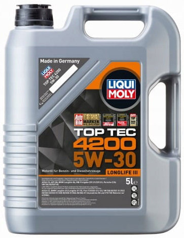 Olej silnikowy LIQUI MOLY Moly Top Tec 4200, 5W30, 5L LIQUI MOLY