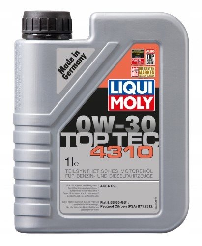 Olej silnikowy LIQUI MOLY MOLY TOP TEC 4310 2361, 0W30, 1L LIQUI MOLY