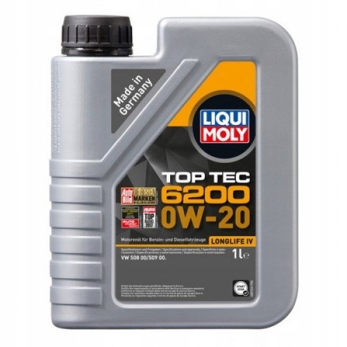 Olej silnikowy LIQUI MOLY MOLY TOP TEC 6200 20787, 0W20, 1L LIQUI MOLY