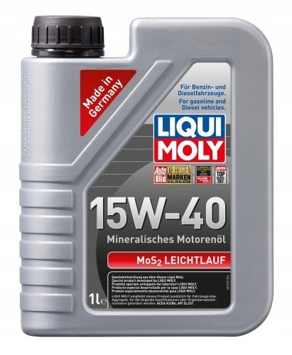 Olej silnikowy LIQUI MOLY MoS2LEICHTLAUF SUPER 2570, 15W40, 1L LIQUI MOLY