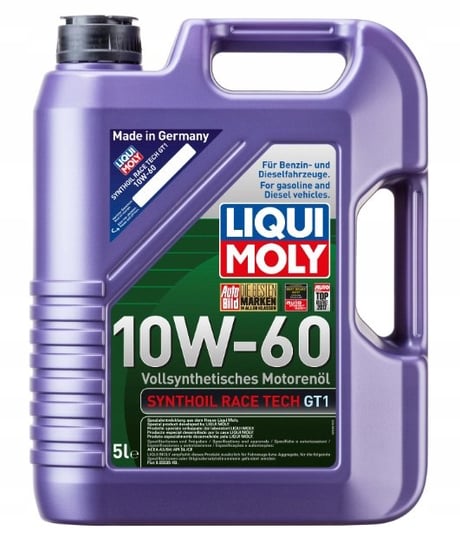 Olej silnikowy LIQUI MOLY RACE TECH GT1 8909, 10W60, 5L LIQUI MOLY