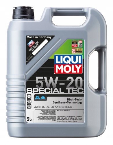 Olej silnikowy LIQUI MOLY SPECIAL TEC AA 20793 +, 5W20, 5L LIQUI MOLY