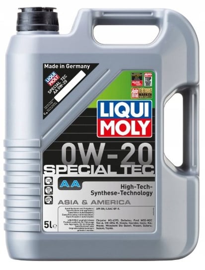 Olej silnikowy LIQUI MOLY SPECIAL TEC AA 6739 +, 0W20, 5L LIQUI MOLY