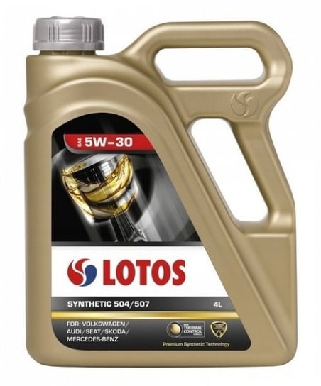 Olej silnikowy LOTOS 5 SYNTHETIC 504/507, 5W30, 4L LOTOS