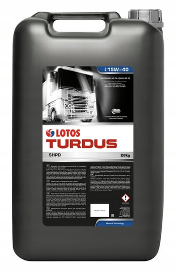 Olej silnikowy LOTOS TURDUS SHPD 15, 15W40, 30L LOTOS