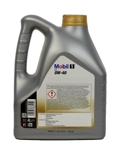 Olej Silnikowy Mobil 1 Fs 0W-40, 4 L MOBIL