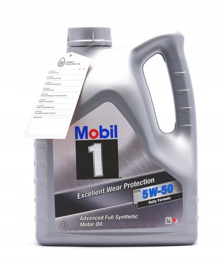 Olej silnikowy MOBIL 1 FS x1 - +, 5W50, 4L MOBIL
