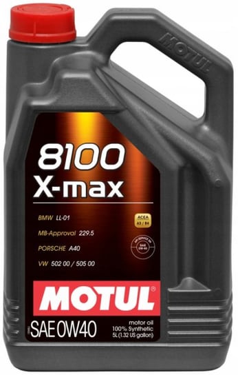 Olej silnikowy MOTUL 08100 X-MAX, 0W40, 4L MOTUL