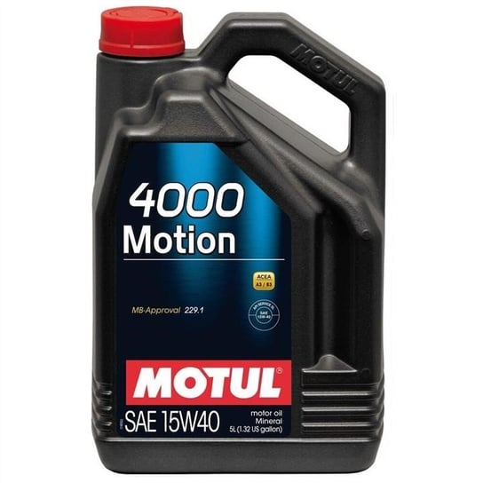 Olej silnikowy Motul 4000 MOTION 15W-40, 5 l MOTUL