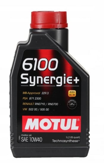 Olej silnikowy MOTUL 6100 SYNERGIE+, 10W40, 1L MOTUL