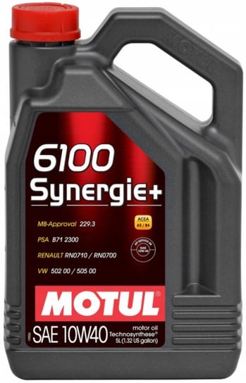 Olej silnikowy MOTUL 6100 SYNERGIE+, 10W40, 5L MOTUL