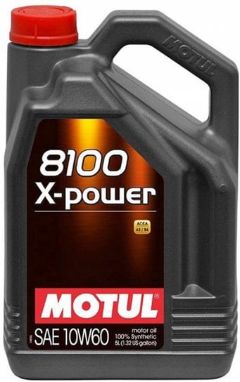 Olej silnikowy MOTUL 8100 X-POWER, 10W60, 5L MOTUL