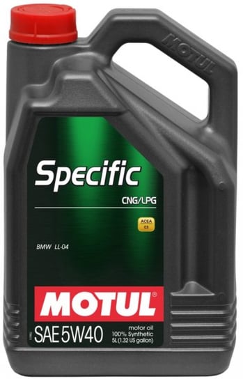 Olej silnikowy MOTUL SPECIFIC CNG/LPG, 5W40, 5L MOTUL