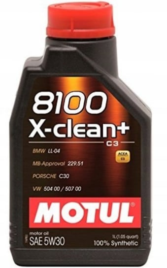 Olej silnikowy MOTUL X-CLEAN+ C3, 5W30, 1L MOTUL